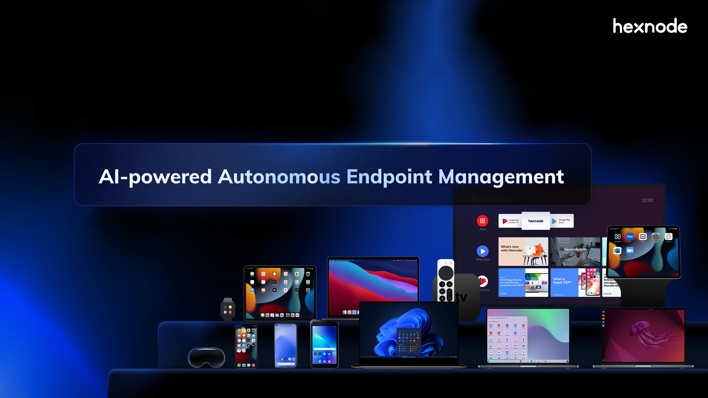 screenshot of Hexnode UEM